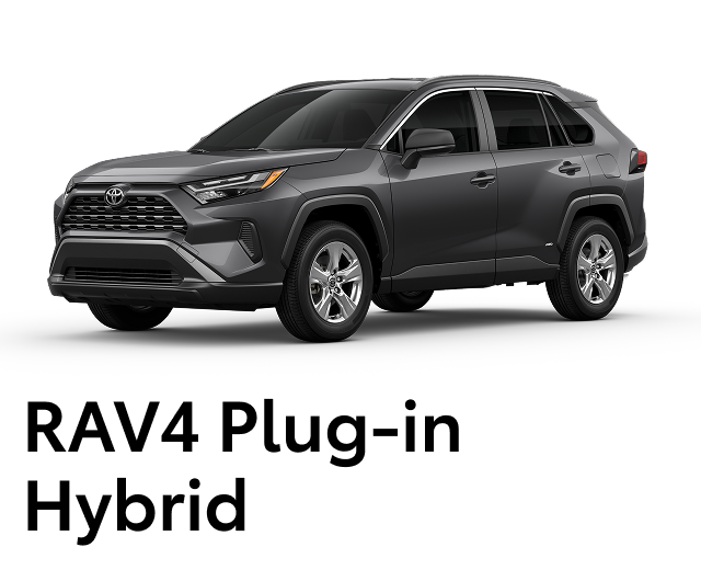 Royal Blue RAV4 Plug-in Hybrid